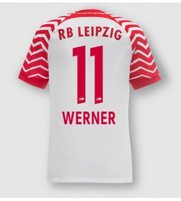 RB Leipzig Timo Werner #11 Replica Home Stadium Shirt 2023-24 Short Sleeve